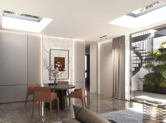 Trilocale con rooftop